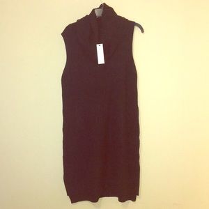 BB Dakota black sleeveless sweater dress